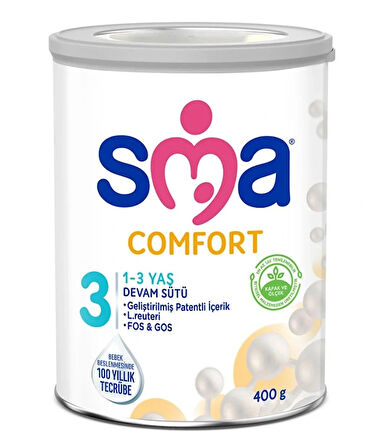 Nessiworld SMA Comfort 3 Devam Sütü 1-3 Yaş 400 Gr