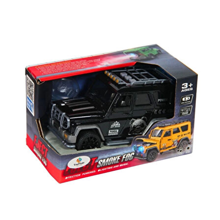 Nessiworld Işıklı Sesli Duman Çıkaran Sürtmeli Spor Jeep LDP-3A