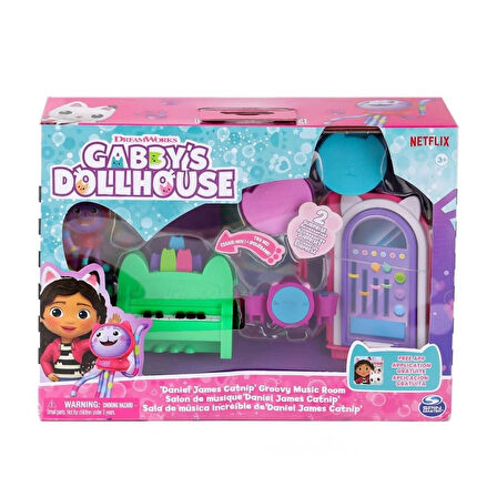 Nessiworld 69300 Gabbys Dollhouse Baby Box Cat Craft-a-Riffic Room Gabby Kedi Riffic Odası