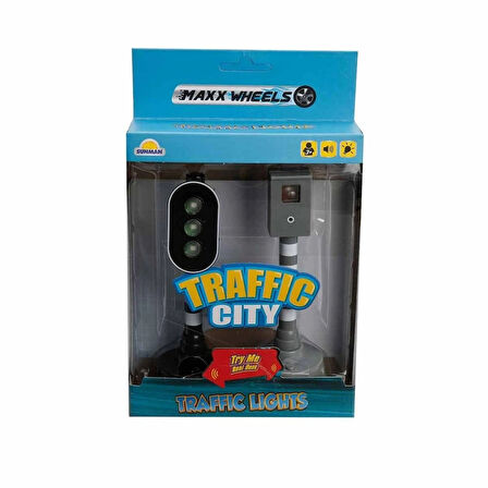 Nessiworld Sesli ve Işıklı Trafik Işık Seti