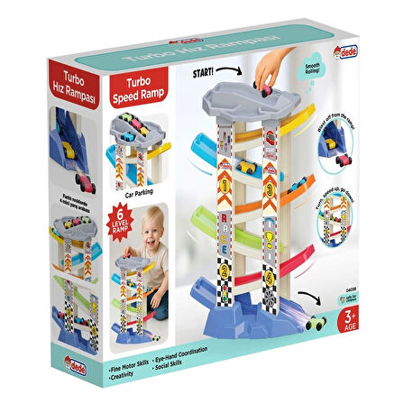 6 Katlı Turbo Hız Rampası Seti