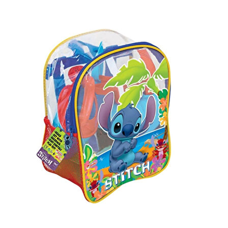 Nessiworld 04063 Stitch Resimli Sırt Çantası Plaj Seti