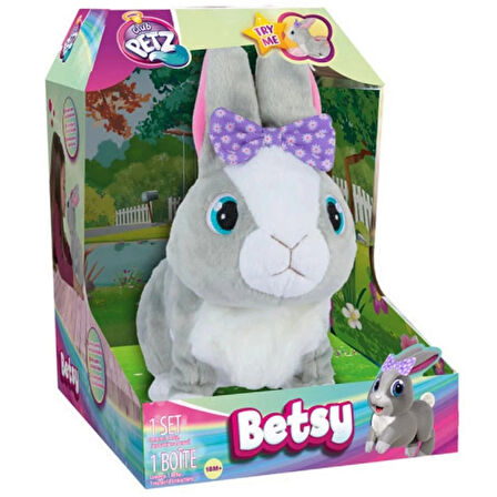 Nessiworld  Sesli ve Hareketli Peluş Tavşan Betsy