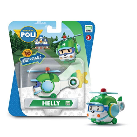 Nessiworld Robocar Poli Metal Araç Karakter Figür Helly