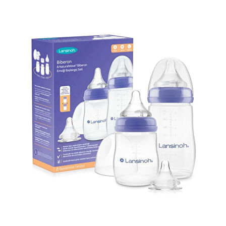 Nessiworld Lansinoh Başlangıç Biberon Seti