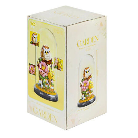 Nessiworld P1280 Panlos Fanus Çiçek 1123 Parça Blok Seti -Vagon life