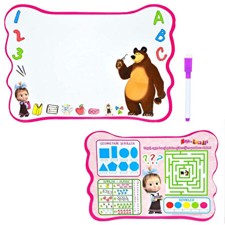 Nessiworld Maşa ile Koca Ayı Yazı Tahtası