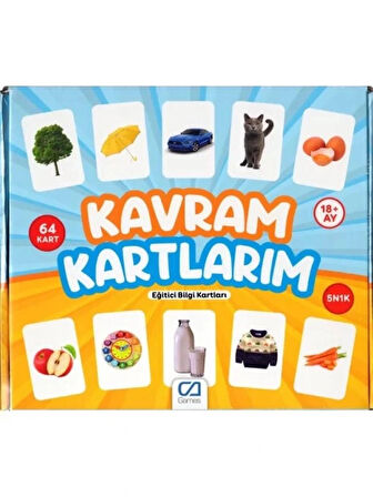 Nessiworld Games Kavram Kartlarım 64 Kart 5175