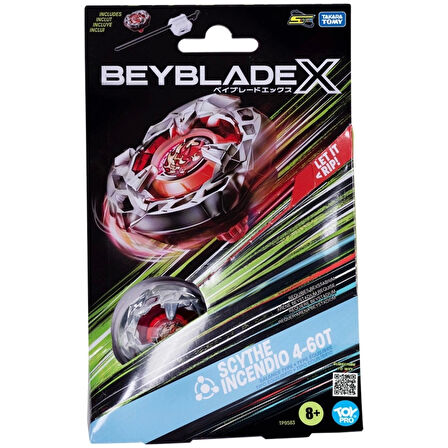 Nessiworld Beyblade 1'li Set Scythe Incendio 4-60T