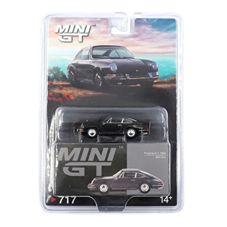 Nessiworld Mini GT 1/64 Porsche 911 1964 Slate Grey