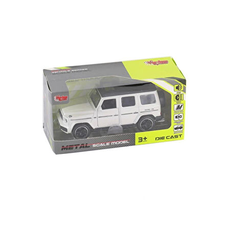 Nessiworld KM-3261B-Vardem Kutulu Çek Bırak 1:32 Işıklı Ve Sesli Metal Jeep