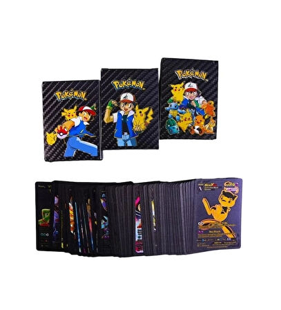 Nessiworld Pokemon Siyah Starter Box Pack Koleksiyon Pokemon Kartları