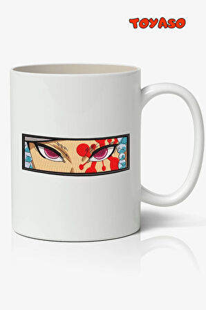 Demon Slayer İblis Keser Tengen Uzui Anime Temalı Beyaz Kupa Bardak Sevgiliye Arkadaşa Hediye