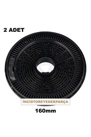 Luno 3473.6.147.02 Ankastre Davlumbaz Aspiratör Için Yeni Nesil Karbon Filtre Yt971.1000.96