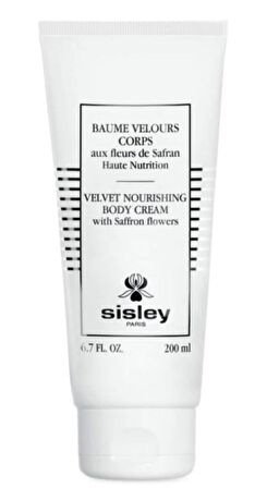 Sisley Baume Velours Corps Aux Fleurs De Safran 200ML Vücut Kremi