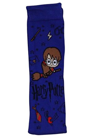 Harry Potter Desenli Mavi Renkli Çorap