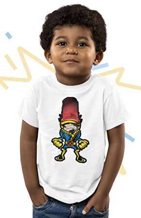 Baby Thor Baskılı Çocuk Tişört, Unisex Marvel Baskılı Bebek T-Shirt