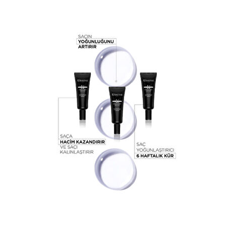 Cure Densifique Homme Saç Yoğunlaştırıcı Bakım Kürü 6mlx30