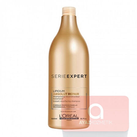 Loreal Serie Expert Absolut Repair Lipidium - Yıpranmış Saçlar İçin Onarıcı Şampuan 1500 Ml.