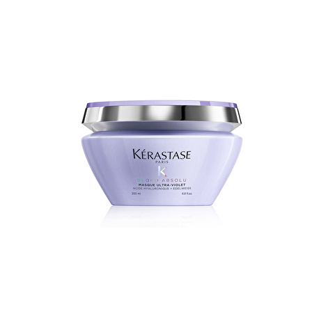 Kerastase Blond Absolu Ultra - Violet - Sarı ve Gri Saçlar İçin Silver Maske 200Ml