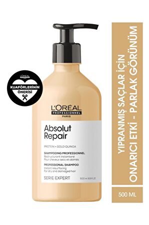 Loreal Serie Expert Absolut Repair Onarıcı Şampuan 500 Ml + Serie Expert Absolut Repair Maske