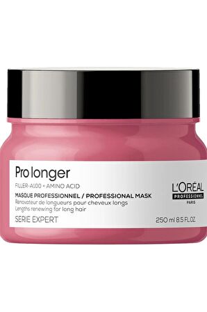 Serie Expert Pro Longer Saç Uçlarının Görünümünü Yenileyici ve Yoğunlaştırıcı Maske 250ml