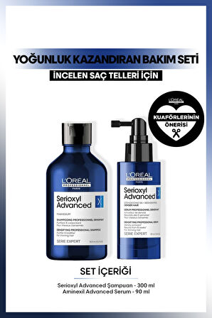 Loreal Serie Expert Serioxyl Advanced Yoğunluk Kazandıran Bakım Seti