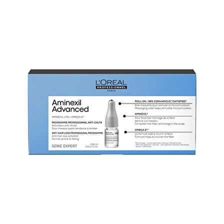 Serie Expert Aminexil Advanced Saç Dökülmesine Karşı Etkili Serum 10x6ml