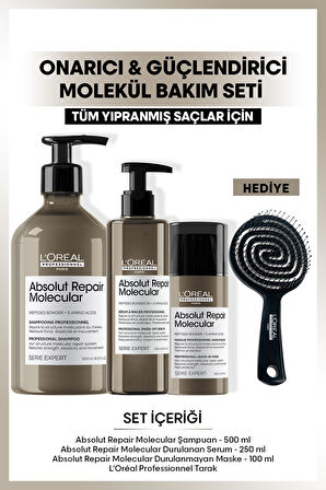 Loreal Serie Expert Absolut Repair Molecular Onarıcı ve Güçlendirici Molekül Bakım Seti