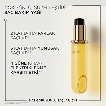 Kerastase Elixir Ultime L'Huile Originale Parlaklık Veren Saç Bakım Yağı Refil 75ml