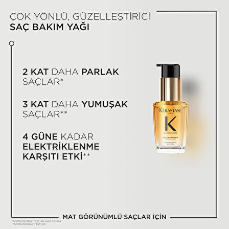 Kerastase Elixir Ultime L'Huile Originale Parlaklık Veren Saç Bakım Yağı 30ml