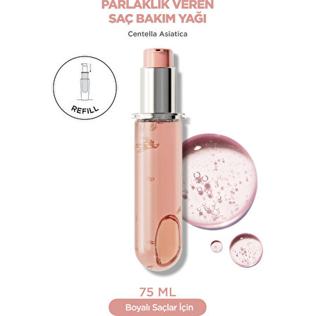 Chroma Absolu L'huile Chroma Eclat Boyalı Saçlar Için Yedek Şişe Bakım Yağı 75 ml