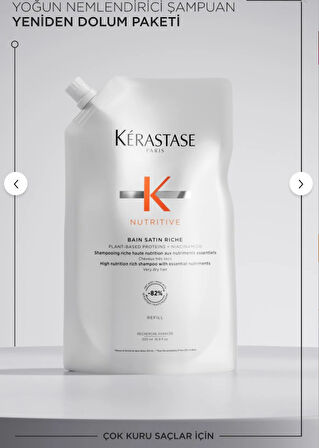 Kerastase Nutritive Bain Satin Riche Yoğun Nemlendirici Şampuan 500 ml