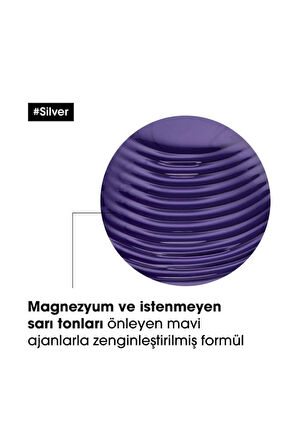 Loreal Professionnel Serie Expert Silver Renk Dengeleyici Şampuanı 500 ml Refill 