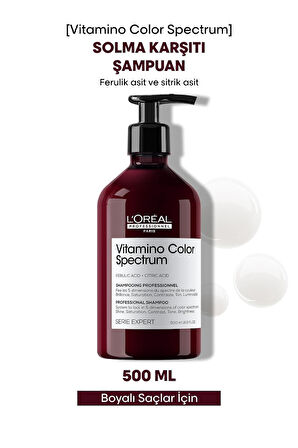 Vitamino Color Spectrum Boyalı Saçlar İçin Solma Karşıtı Şampuan 500 ml