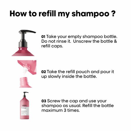 Loreal Professionnel Pro Longer Şampuan Refilli 1000 ml