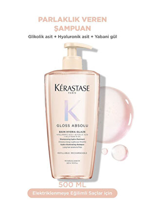 Kerastase Gloss Absolu Bain Hydra-glaze Büyük Boy Şampuan 500 ML