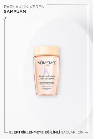 Gloss Absolu Elektriklenmeye Eğilimli Saçlar Için Parlaklık Veren Şampuan 80 ml