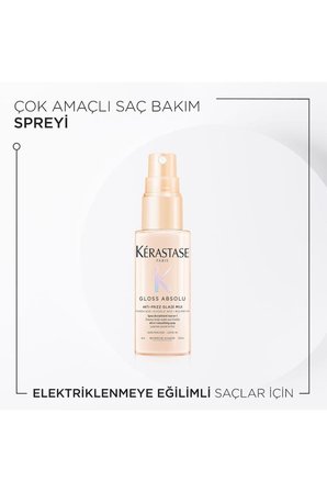 Kerastase Gloss Absolu Anti-Frizz Hair Saç Bakım Seti 80 ML