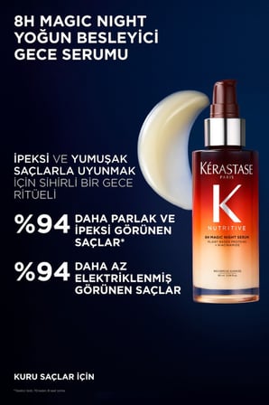 Nutritive 8h Magic Night Yoğun Besleyici Gece Serum Duo Set