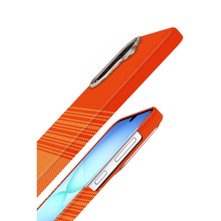 Samsung Galaxy A17 5G Vega Magsafe Kapak - Turuncu