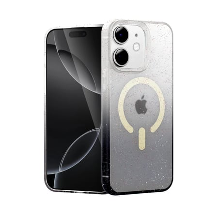 Apple iPhone 11 Pummel Shiny Magsafe Kapak - Siyah