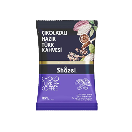 Shazel Çikolatalı Öğütülmüş Türk Kahvesi 100 gr 