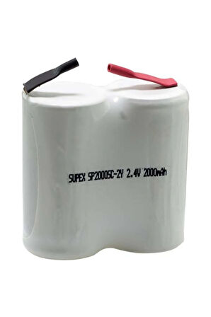 2.4 Volt - 2000 Mah 2li Yanyana Süpürge Pili