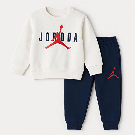 ERKEK ÇOCUK %100 PAMUKLU ALT - ÜST EŞOFMAN TAKIMI