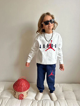 ERKEK ÇOCUK %100 PAMUKLU ALT - ÜST EŞOFMAN TAKIMI