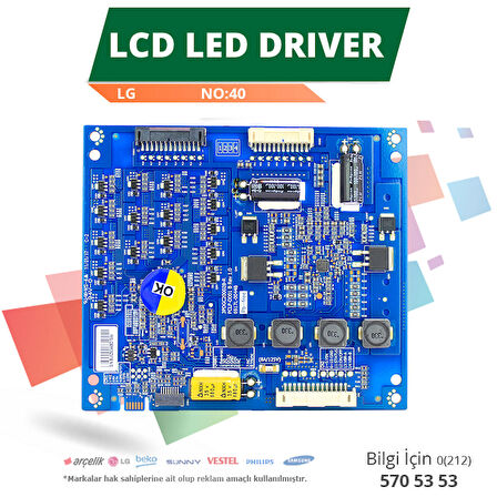 LCD LED DRIVER LG (6917L-044B,3PDGC20002B-R REV1.0) (LC420EUD) (NO:40)