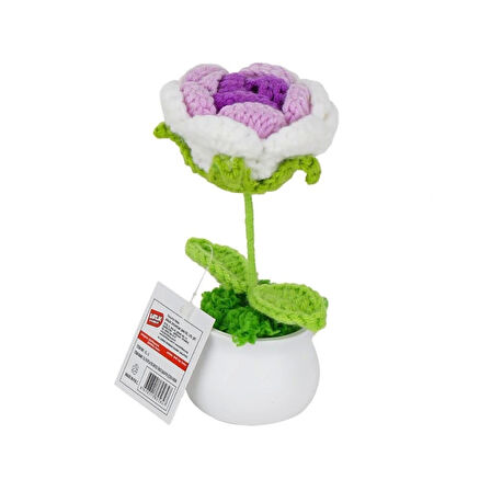 Nessiworld FL-5 Kroşe Örgü Şakayık Çiçek -Birliktoys