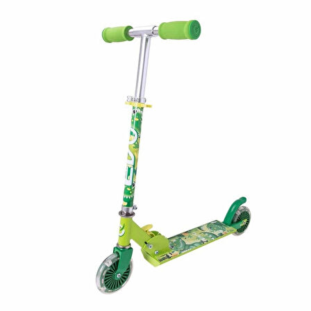 Nessiworld Evo 2 Tekerlekli Katlanabilir Dino Inline Işıklı Scooter
