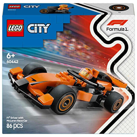 Nessiworld City McLaren Yarış Arabalı F1 Sürücüsü 60442